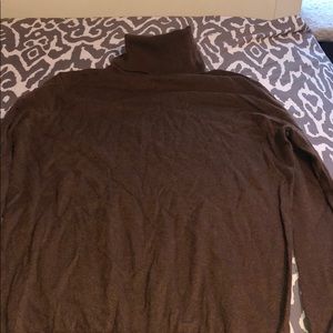 Ann Taylor brown turtleneck